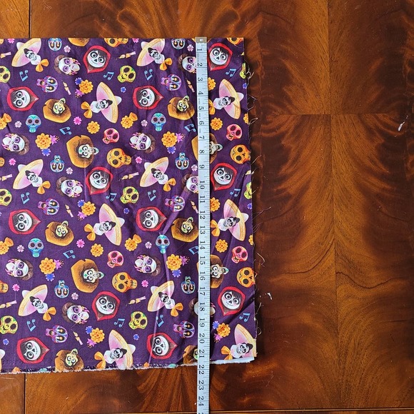 BTY Disney Coco and Friends Head Toss Cotton Fabric CP67005 Springs Creative - Picture 4 of 10